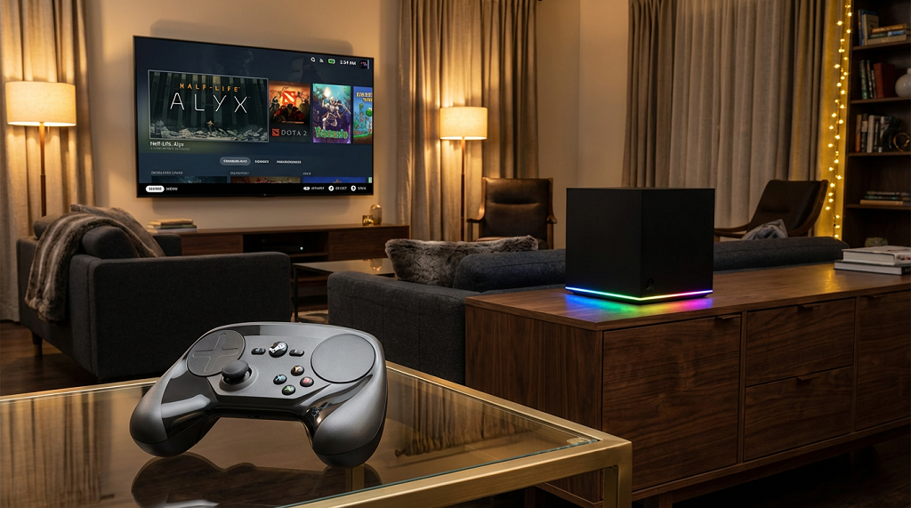 Steam Machine 2026: A Valve Ressurge das Cinzas e Ameaça o Reinado dos Consoles
