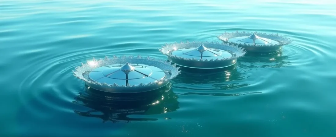 Eficiência Energética Marinha: Giroscópios de Osaka Alcançam 50% na Conversão de Ondas