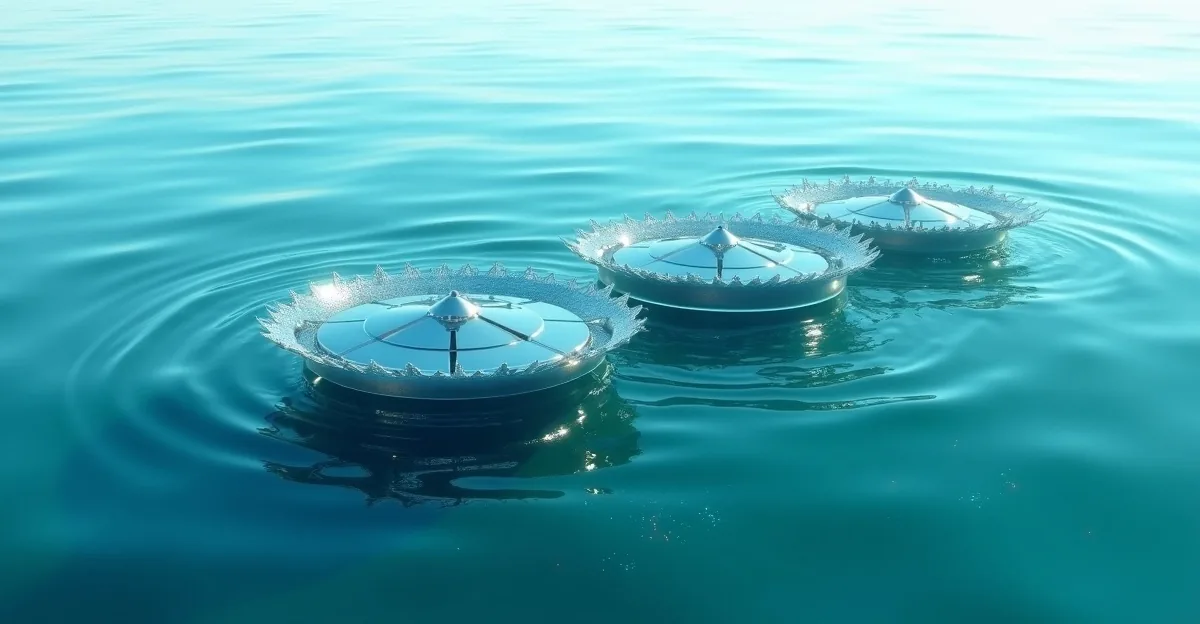 Eficiência Energética Marinha: Giroscópios de Osaka Alcançam 50% na Conversão de Ondas